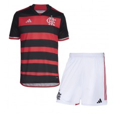 Flamengo Hjemmedraktsett Barn 2024-25 Kortermet (+ korte bukser)